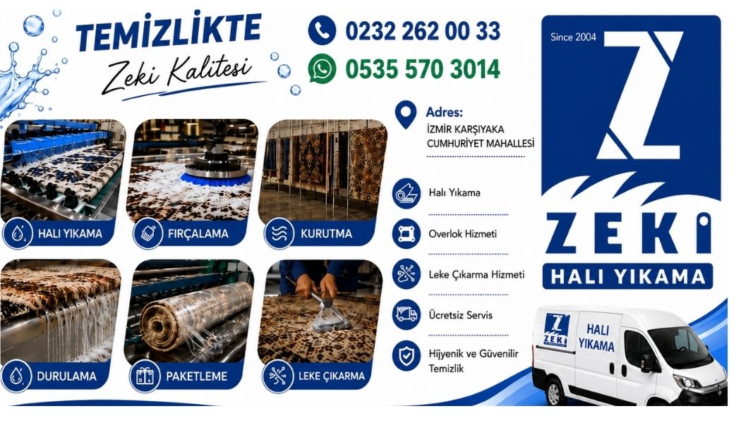 rşıyaka Cumhuriyet Mahallesi Halı Yıkamada Hijyen Standartları ve Metodolojimiz
